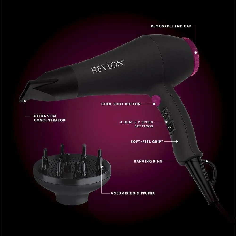 Revlon - Smooth Brilliance Hair Dryer Diffuser 2000W