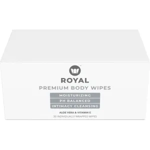 Royal Condom Intimacy Cleansing Wipes 30ct