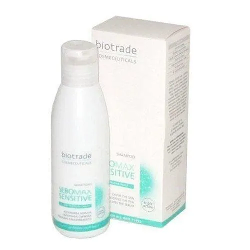 SEBOMAX SENSITIVE SHAMPOO for sensitive scalp 125 ml., SEBOMAX SENSITIVE SHAMPOO