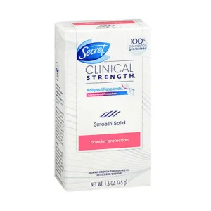 Secret Clinical Strength Advanced Anti-Perspirant Deodorant Powder Protection Scent 1.6 oz By Secret