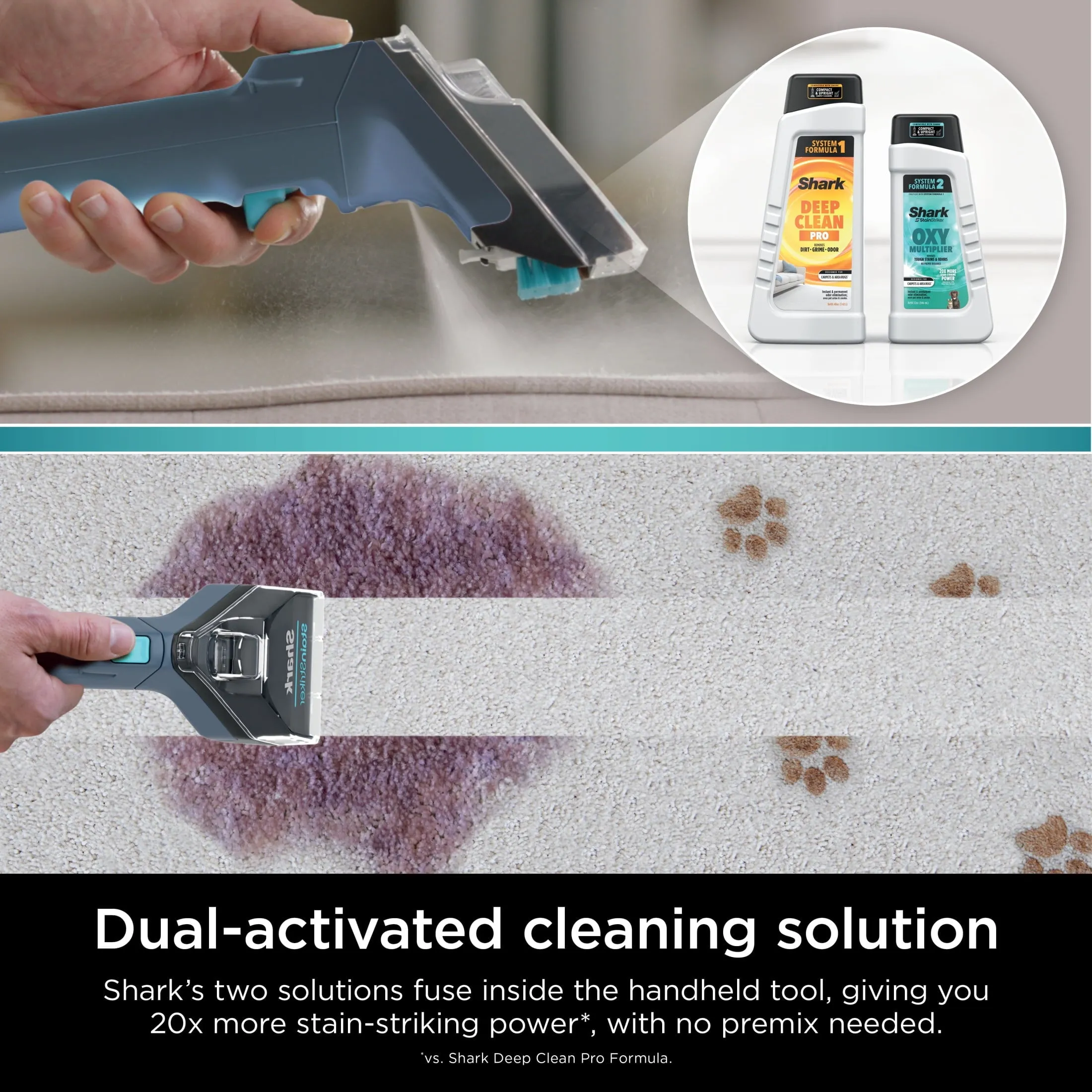 Shark StainStriker Portable Carpet & Upholstery Cleaner, PX200, New