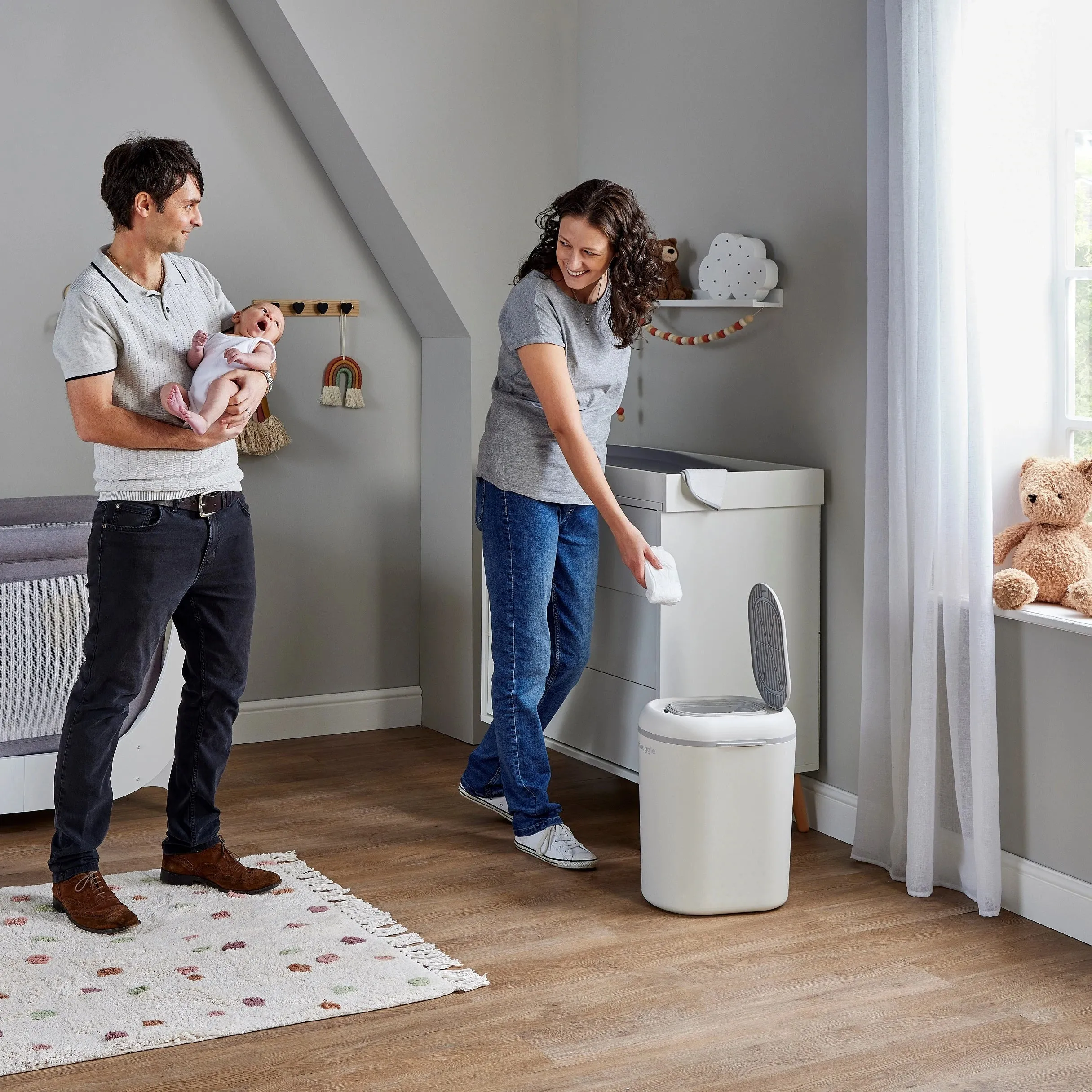 Shnuggle, Eco-Touch Nappy Bin