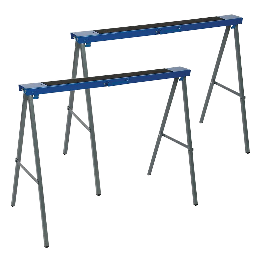 Silverline Metal Saw Horse Twin Pack - 125kg