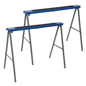 Silverline Metal Saw Horse Twin Pack - 125kg