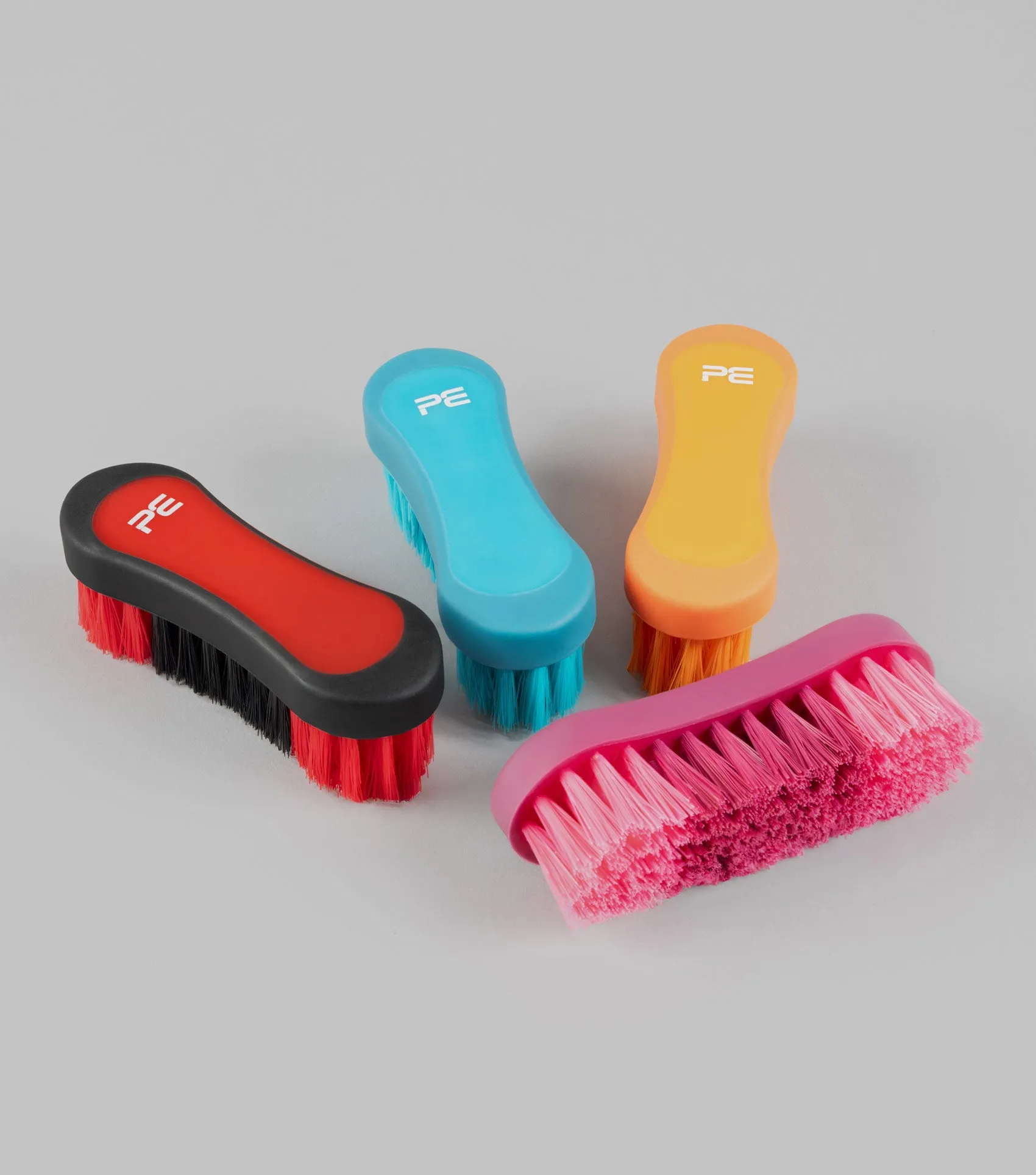 Soft-Touch Hoof Brush Orange & Amber