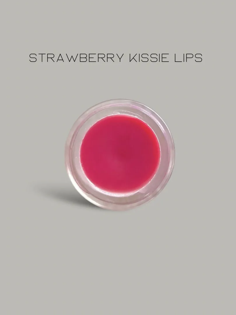 Strawberry & Peppermint Kissie Lips | Lip Butter & Light Tint