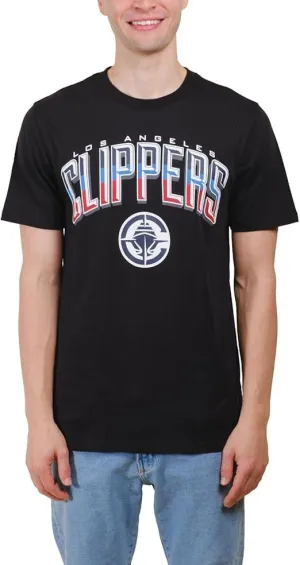 Ultra Game NBA Official Men’s Super Soft Supreme T-Shirt - Unisex, Los Angeles Clippers, Black|Los Angeles Clippers