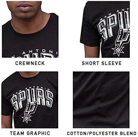 Ultra Game NBA Official Men’s Super Soft Supreme T-Shirt - Unisex, Los Angeles Clippers, Black|Los Angeles Clippers