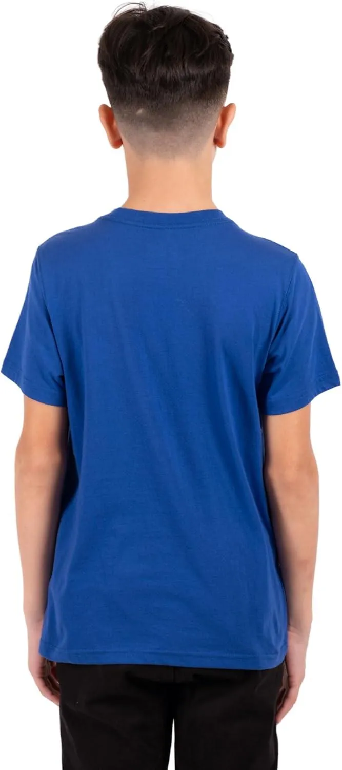 Ultra Game NBA Official Youth Super Soft Game Time T-Shirt, Los Angeles Clippers, Team Color|Los Angeles Clippers